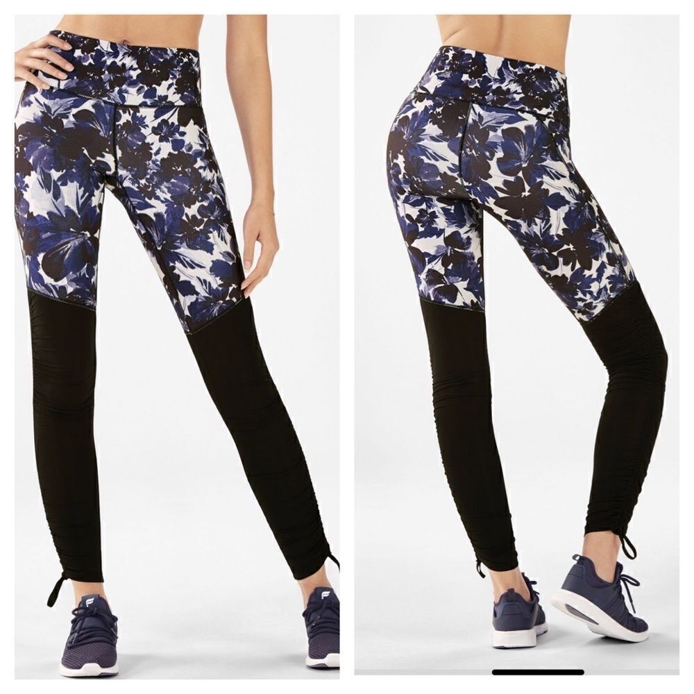 Fabletics Cashel Foldover PureLuxe Floral Leggings